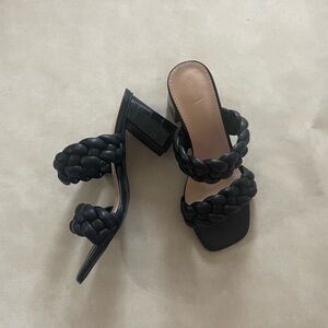 Black Rope Heels